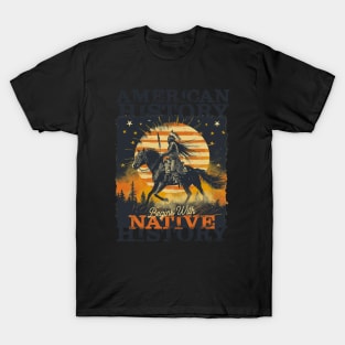 American History Begins With Native History T-Shirt